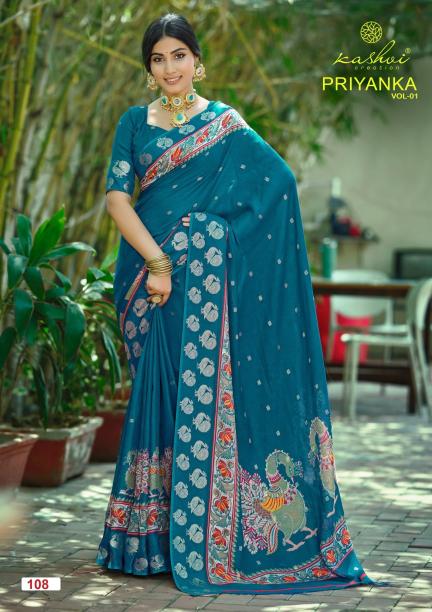 Kashvi priyanka vol 1 surat best market for saree